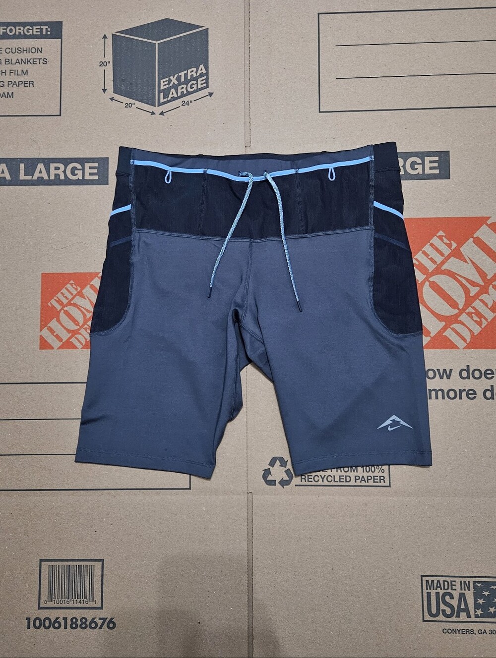 Nike Adv Trail Lava Loop Running Blue Shorts